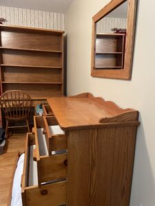 2 Desks with Shelves & Dresser 2696560f